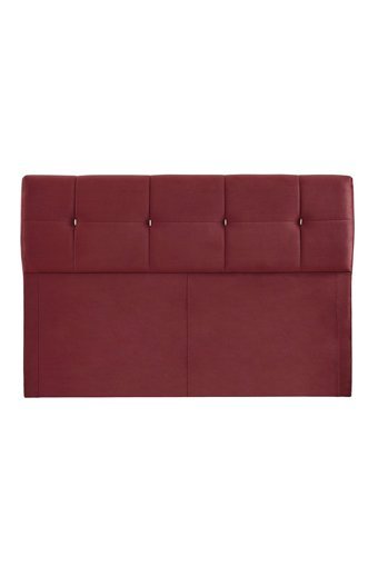 Yataş Lento 120 x 200 cm Başlıklı Çift Kişilik Sandıklı Baza Seti Bordo