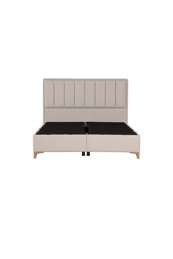 Kilim Mobilya Gold Therapy 150 x 200 cm Ayrılabilen Yataklı Başlıklı Çift Kişilik Sandıklı Baza Seti Bej