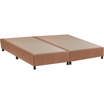 Niron Yatak Budget 160 x 200 cm Başlıksız Çift Kişilik Baza Bej