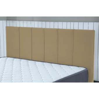 İpek Mobilya Alto 150 x 200 cm Ayrılabilen Yataklı Başlıklı Çift Kişilik Sandıklı Baza Seti Bej