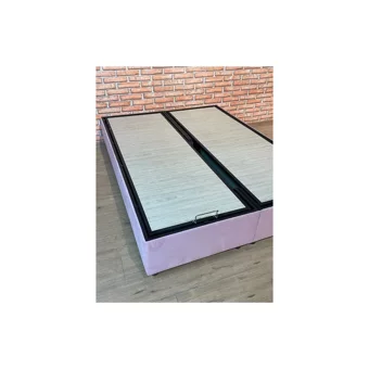 İpek Mobilya Manolya 160 x 200 cm Başlıksız Çift Kişilik Sandıklı Baza Pembe