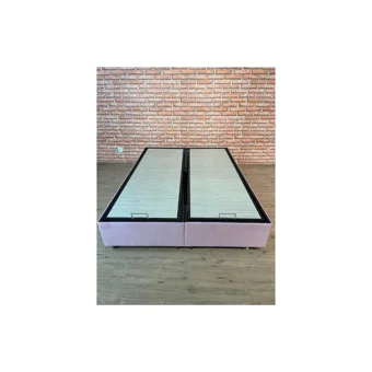 İpek Mobilya Manolya 160 x 200 cm Başlıksız Çift Kişilik Sandıklı Baza Pembe