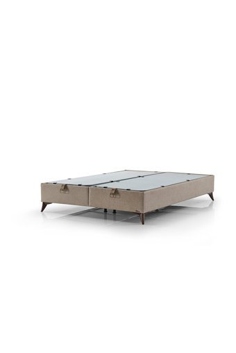 Armis Soft Touch 200 x 200 cm Başlıksız Çift Kişilik Sandıklı Baza Bej