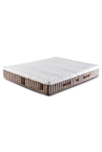 Mobilya Dükkanım 150 x 200 cm Yataklı Başlıksız Çift Kişilik Baza Seti Kahve
