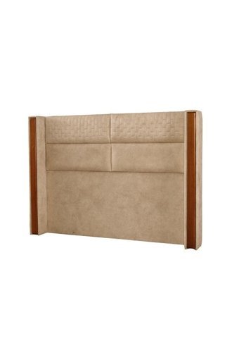 Mobilya Dükkanım Bera 140 x 190 cm Yataklı Başlıklı Çift Kişilik Sandıklı Baza Seti Krem