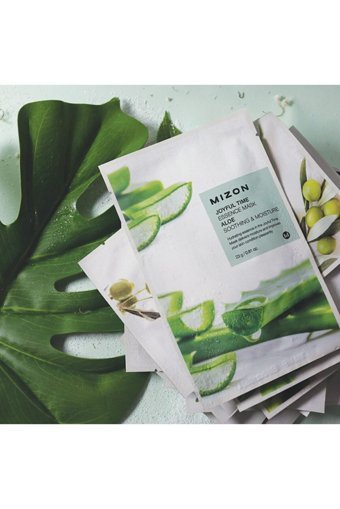 Mizon Joyful Time Essence Aloe Veralı Nemlendiricili Soyulabilir Kağıt Yüz Maskesi