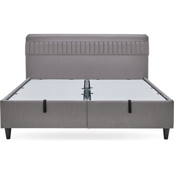 Yataş Somni 140 x 190 cm Başlıklı Çift Kişilik Sandıklı Baza Seti Kahverengi