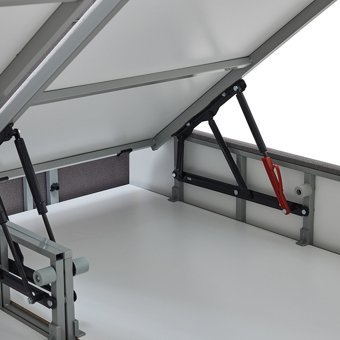 Yataş Somni 140 x 190 cm Başlıklı Çift Kişilik Sandıklı Baza Seti Kahverengi