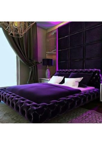 Niva Baza Chester Başlıklı Çift Kişilik Baza Seti Siyah