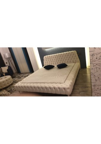 Niva Baza Chester Başlıklı Çift Kişilik Baza Seti Siyah