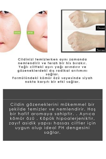 Zuowl Gözenek Siyah Nokta Karşıtı Jel Tüp Yüz Peelingi 130 ml