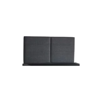 Niron Yatak Pocket 160 x 200 cm Yataklı Başlıklı Çift Kişilik Baza Seti Antrasit