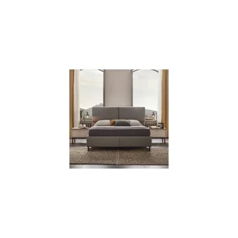 Enza Home Loreto 150 x 200 cm Ayrılabilen Başlıklı Çift Kişilik Sandıklı Baza Seti Mavi