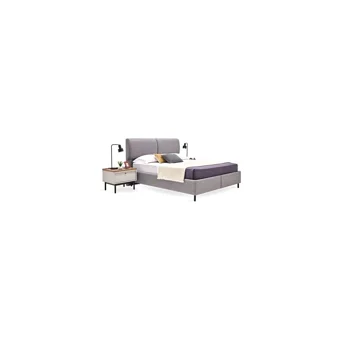 Enza Home Loreto 150 x 200 cm Ayrılabilen Başlıklı Çift Kişilik Sandıklı Baza Seti Mavi