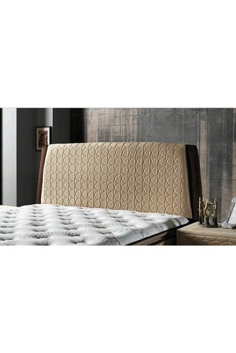 Atlas Royal 160 x 200 cm Ayrılabilen Başlıksız Çift Kişilik Sandıklı Baza Bej