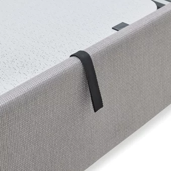 Yataş Somni 150 x 200 cm Başlıklı Çift Kişilik Sandıklı Baza Seti Kahverengi