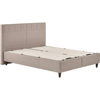 Yataş Supreme Sleep 150 x 200 cm Yataklı Başlıklı Çift Kişilik Sandıklı Baza Seti Mavi