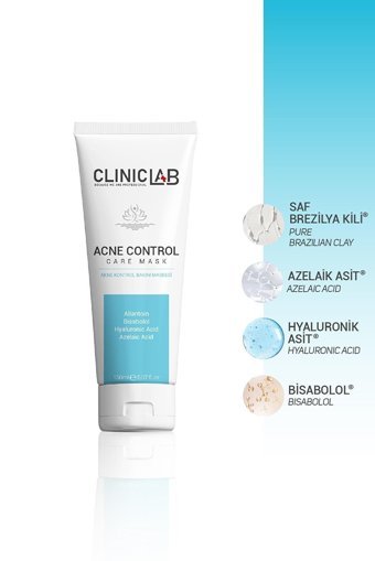 Cliniclab Acne Control Nemlendiricili Jel Yüz Maskesi 150 ml
