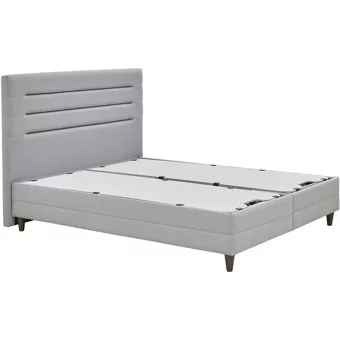 Yataş Supreme Pedic 150 x 200 cm Başlıklı Çift Kişilik Sandıklı Baza Seti Mavi