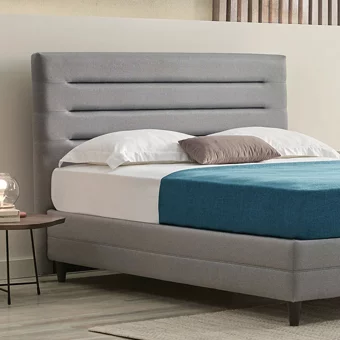 Yataş Supreme Pedic 150 x 200 cm Başlıklı Çift Kişilik Sandıklı Baza Seti Mavi