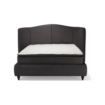 Yataş Bedding Camira 200 x 200 cm Yataklı Başlıklı Çift Kişilik Sandıklı Baza Seti Antrasit