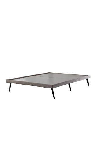 Hammak Home Casa 180 x 200 cm Başlıksız Çift Kişilik Baza Kahverengi