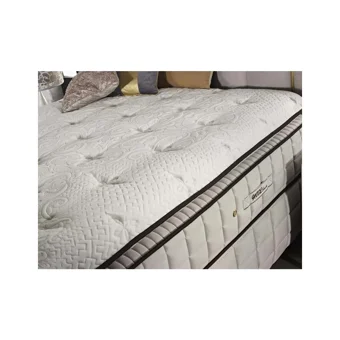 Tutku Yatak Wool Touch 100 x 190 cm Yataklı Başlıklı Çift Kişilik Sandıklı Baza Seti Gri