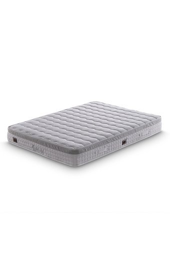 Armis Dream 200 x 200 cm Yataklı Başlıklı Çift Kişilik Sandıklı Baza Seti Gri