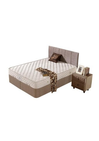 Mobilya Dükkanım Eko 180 x 200 cm Ayrılabilen Yataklı Başlıklı Çift Kişilik Sandıklı Baza Seti Gri