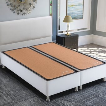 Alfyatak Crystal Plus Solid Ayrılabilen Başlıklı Çift Kişilik Sandıklı Baza Kahverengi