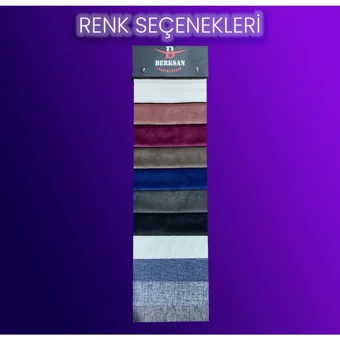 Berksan Uyku Dünyası 180 x 200 cm Başlıklı Çift Kişilik Sandıklı Baza Seti Siyah