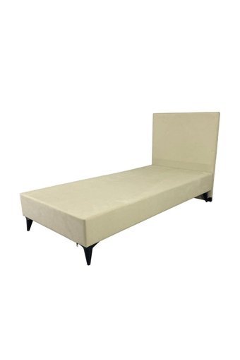 İpek Mobilya Ecostil 140 x 190 cm Ayrılabilen Başlıklı Çift Kişilik Sandıklı Baza Seti Bej