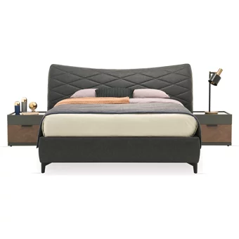 Enza Home Dorian 160 x 200 cm Başlıksız Çift Kişilik Sandıklı Baza Antrasit