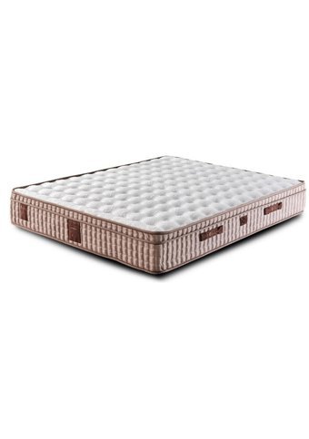 Mobilya Dükkanım Master 90x190 cm Başlıklı Yataklı Sandıklı Tek Kişilik Baza Seti Bej