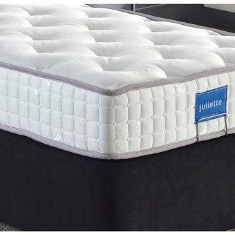 Niron Yatak Juliette 80x180 cm Başlıklı Yataklı Sandıklı Tek Kişilik Baza Seti Siyah