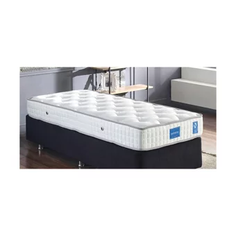 Niron Yatak Juliette 80x180 cm Başlıklı Yataklı Sandıklı Tek Kişilik Baza Seti Siyah