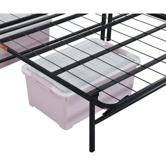 Polmertech 70x130 cm Başlıksız Tek Kişilik Baza Seti Beyaz