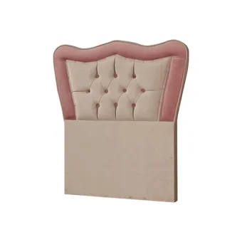 Mobilya Dükkanım Hanzade 100x200 cm Başlıklı Sandıklı Tek Kişilik Baza Seti Pembe