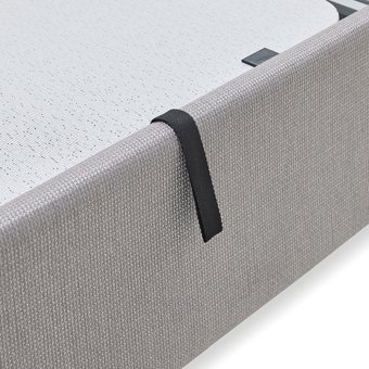 Yataş Somni 100x200 cm Başlıklı Yataklı Sandıklı Tek Kişilik Baza Seti Kahverengi