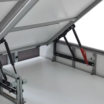 Yataş Somni 100x200 cm Başlıklı Yataklı Sandıklı Tek Kişilik Baza Seti Kahverengi