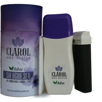 Clarol 1+1 Roll-on Ağda Makinesi + Kartuş Ağda + Ağda Bezi