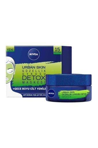 Nivea Urban Skin Nemlendiricili Krem Yüz Maskesi 50 ml