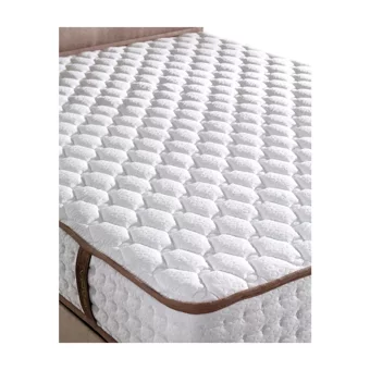 Mobilya Dükkanım Sedef 90x190 cm Başlıklı Yataklı Sandıklı Tek Kişilik Baza Seti Krem