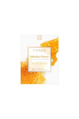 Foreo Manuka Honey Canlandırıcı Nemlendiricili Kağıt Yüz Maskesi 3 Adet