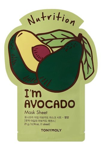 Tonymoly I'M Real Avokado Kağıt Yüz Maskesi 21 gr
