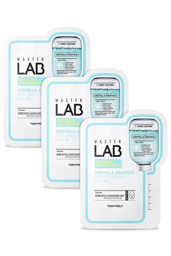 Tonymoly Master Lab Centella Asiatica Nemlendiricili Kağıt Yüz Maskesi 3 Adet