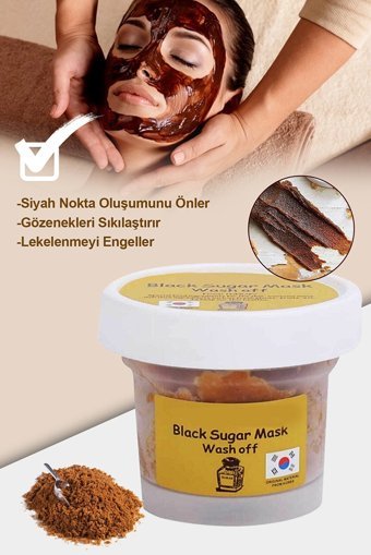 Xolo Black Sugar Çok Kullanımlık Yenileyici Nemlendiricili Yüz Maskesi 100 gr