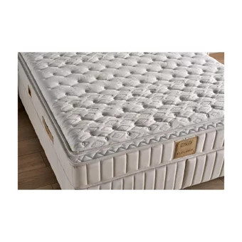 Mobilya Dükkanım Elegance 90x190 cm Başlıklı Yataklı Sandıklı Tek Kişilik Baza Seti Beyaz