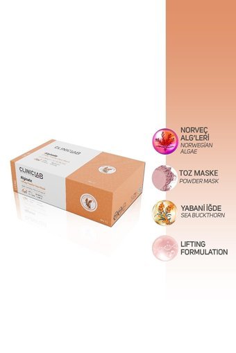 Cliniclab Aljinat Sıkılaştırıcı Nemlendiricili Toz Yüz Maskesi