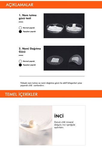 Missha Airy Fit İnci Özlü Nemlendiricili Soyulabilir Kağıt Yüz Maskesi